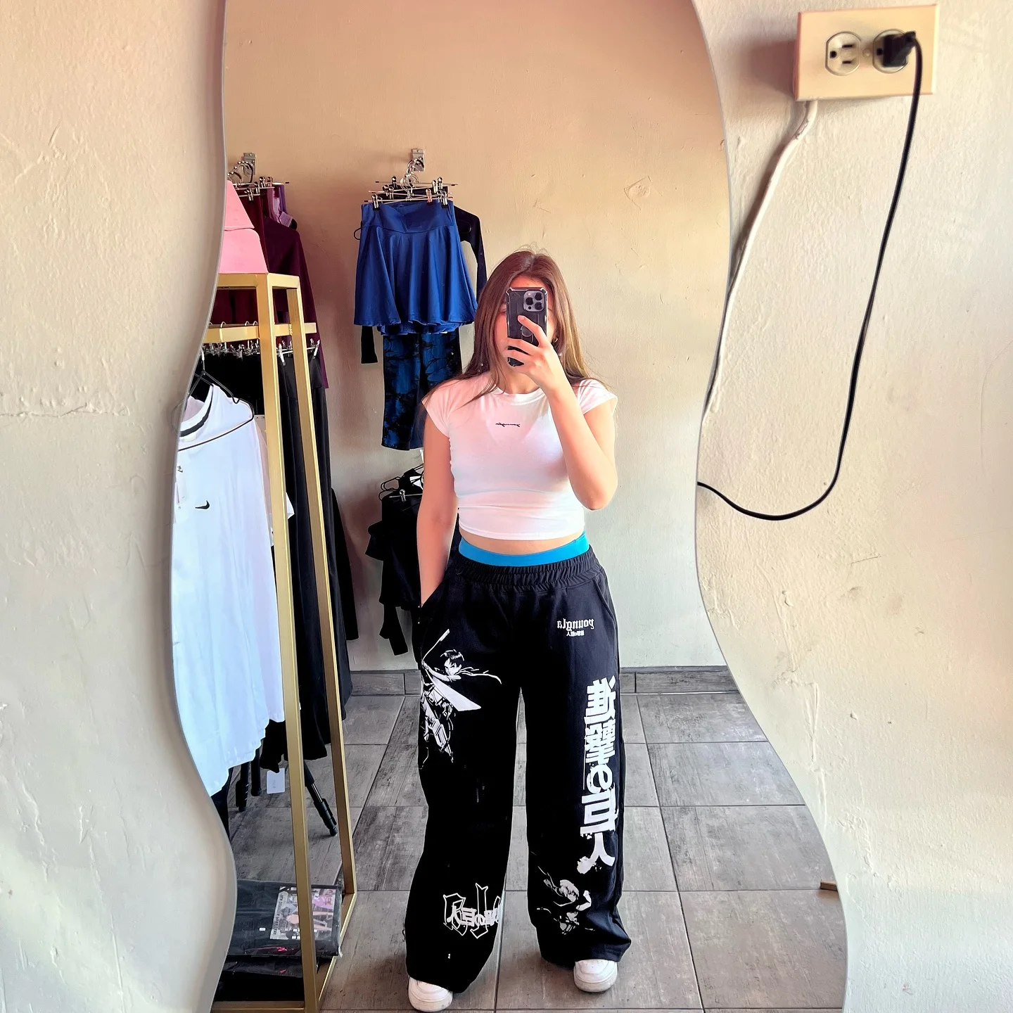 Harajuku Y2k Attack on Titan Pants Men Baggy Popular Trouser Wide Leg Streetwear Casual Vintage Hip Hop Joggers Women Clothing