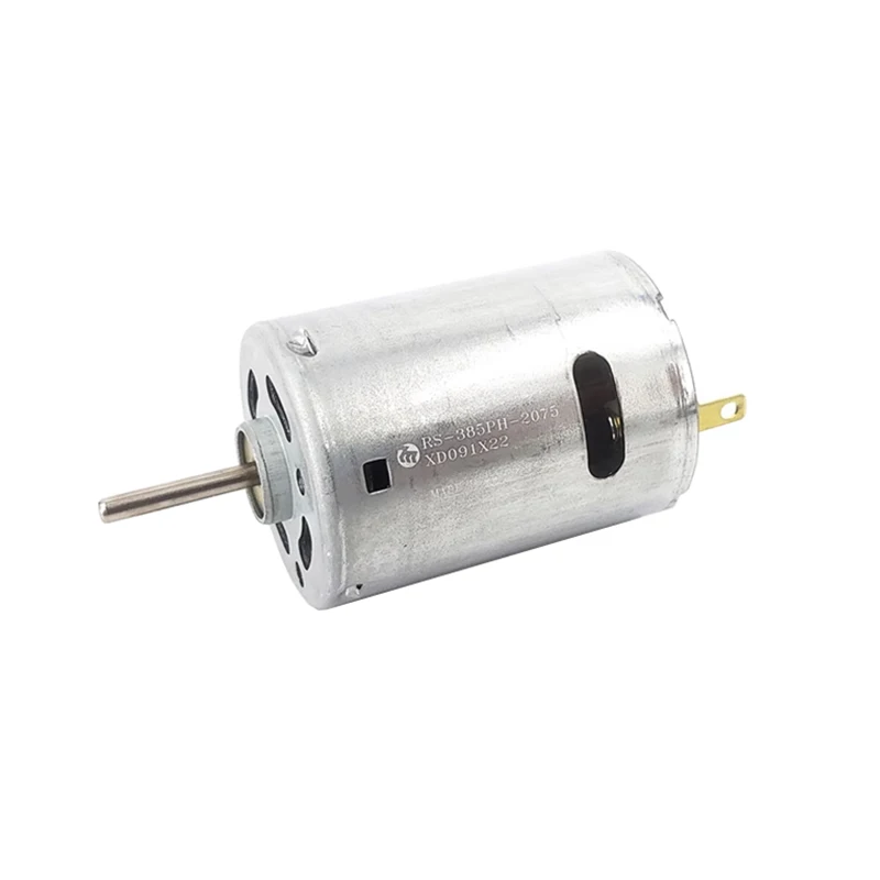 

Mabuchi RS-385PH-2075 Mini 385 Motor DC 6V-12V 11800RPM High Speed Carbon Brush Micro 27.5mm Electric Motor DIY Home Appliances