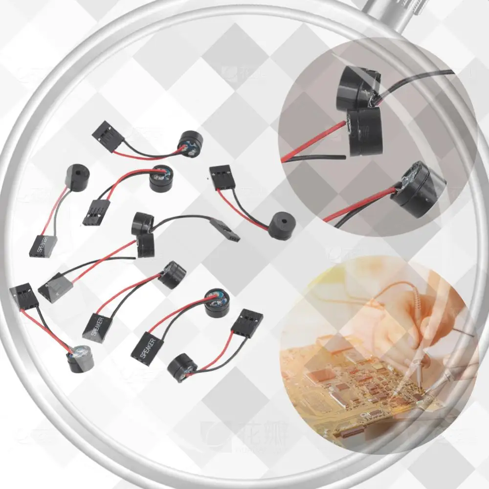 

10PCS Speaker Buzzer BIOS Beep Alarm PC Case Buzzer DIY Computer Motherboard Onboard Case Buzzer for PC Interanal
