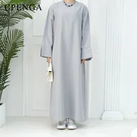 Abaya de dubaï pour femmes musulmanes, Eid Ramadan, robe modeste, turquie, ample, grande robe élégante, vêtements islamiques, nouvelle collection 2024 2