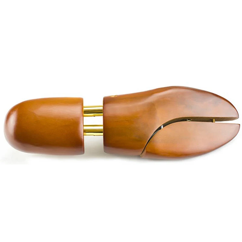 รองเท้าบูตต้นไม้แบบรองเท้าไม้สีน้ำตาลปรับได้เพื่อปกป้องกระแส