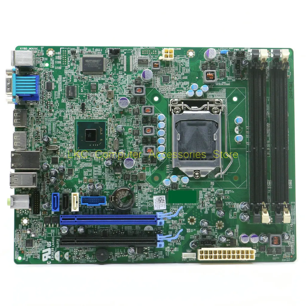 цена Original FOR DELL Optiplex 7010 SFF 7010SFF Desktop Motherboard GXM1W 0GXM1W CN-0GXM1W Q77 LGA1155 DDR3 MB