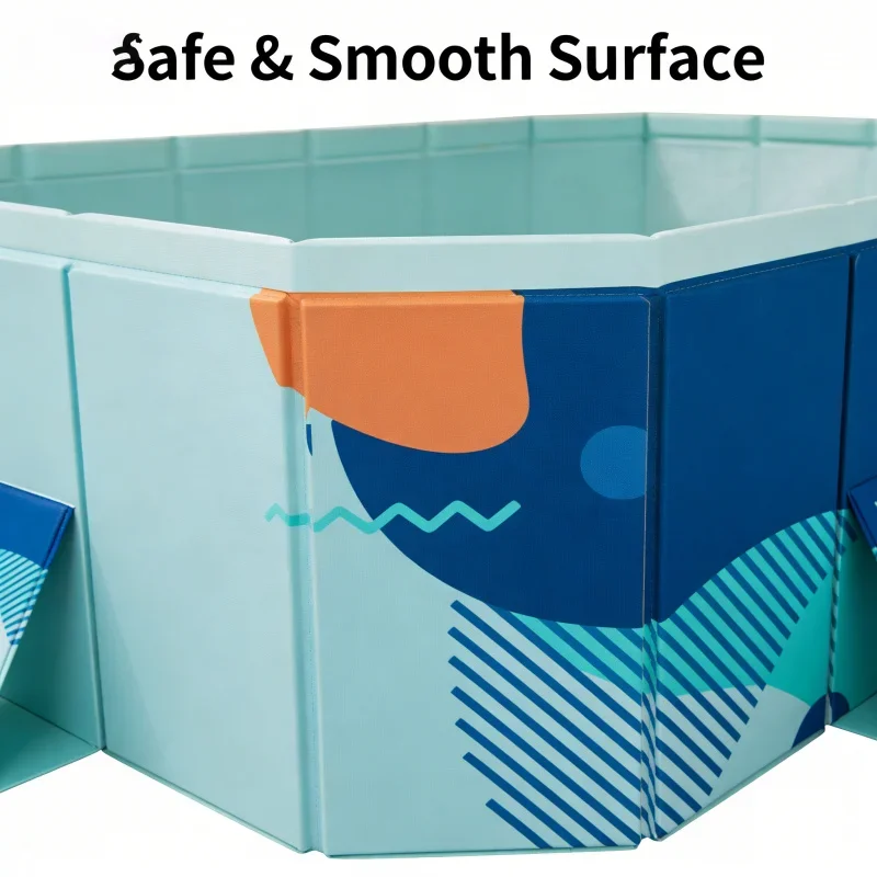 

Надувной складной бассейн Dafu Blue 2,1 м, утолщенный, износостойкий, большой, для игр в воде, для использования в помещении и на улице, без инструментов для сборки