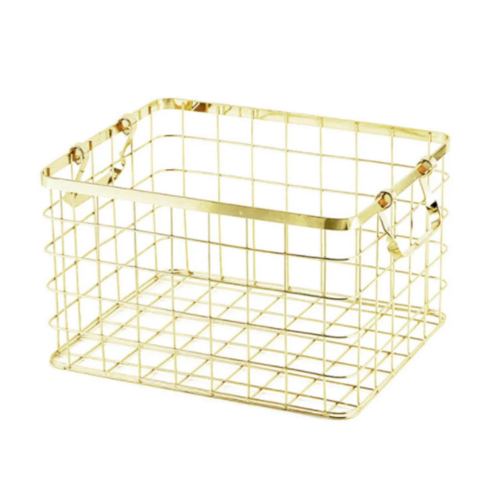 

1 шт., железная корзина для хранения, многофункциональный складной контейнер, органайзер для белья, металлические корзины, домашнее решение, кухня, спальня, использование