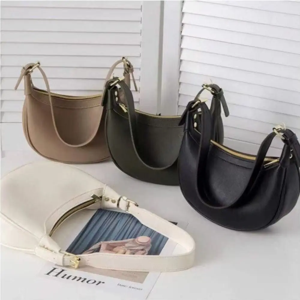Bolso de hombro de cuero PU para mujer, monederos de diseñador, bolso de compras femenino, bolsos de moda de primavera y verano