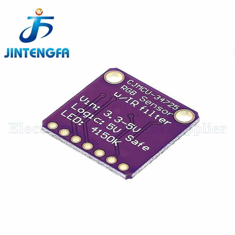 1PCS 34725 TCS34725 Color Sensor RGB Color Sensor Development Board Module For Arduino