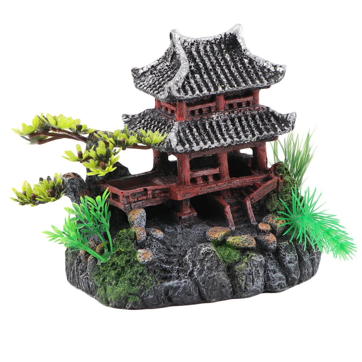 

Resin Aquarium Decorative Fish Tank Landscape Creative Cottage Aquarium Decoration Ornament Fish