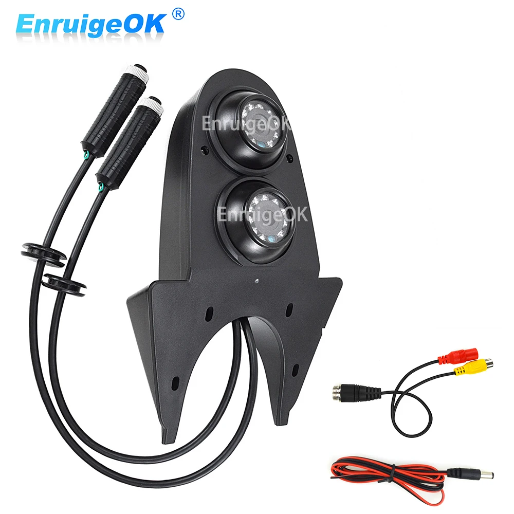 

1080P AHD dual lens Brake Light rear view camera waterproof IR night vision For mercedes benz sprinter Reversing Backup Camera