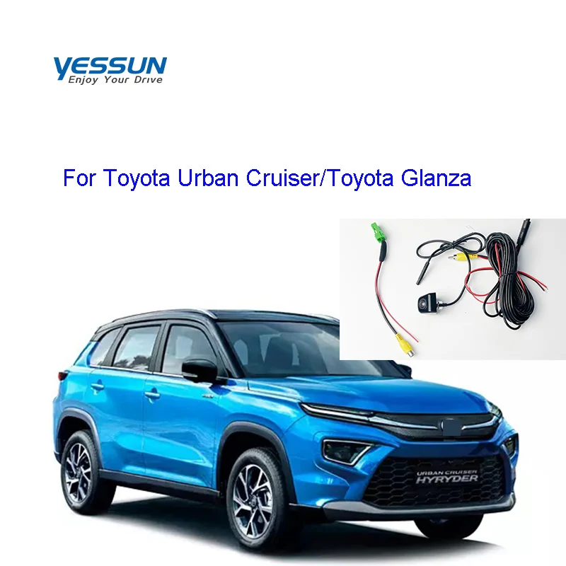 

PNP парковочная камера заднего вида для Toyota Urban Cruiser, HyryderVehical резервная камера, парковочная линия вкл./выкл. Для Toyota glante