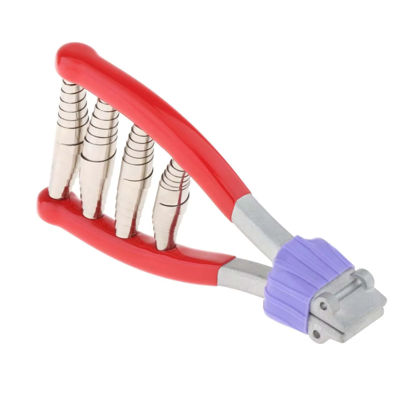 

Badminton Racket Starting Stringing Clamp with Pad, 4 Spring Tennis Racket Blocking Decompression Pad Fixing Starter Clip