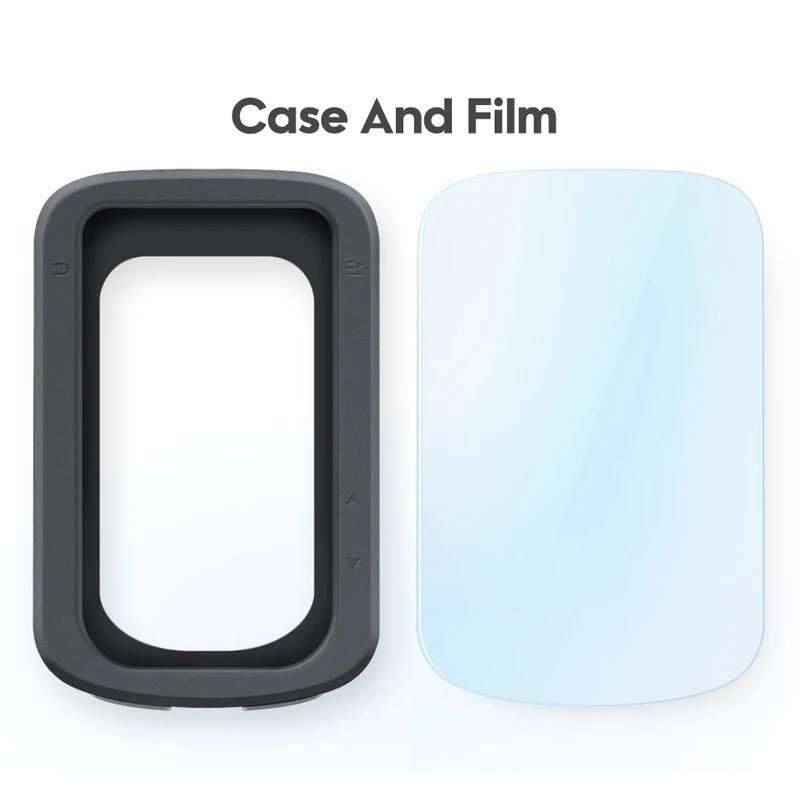 Case Cover For IGPSPORT BSC200 BSC300 BSC 300 200 Bike Computer GPS Black White Blue Red with Tempered Glass Protection Film