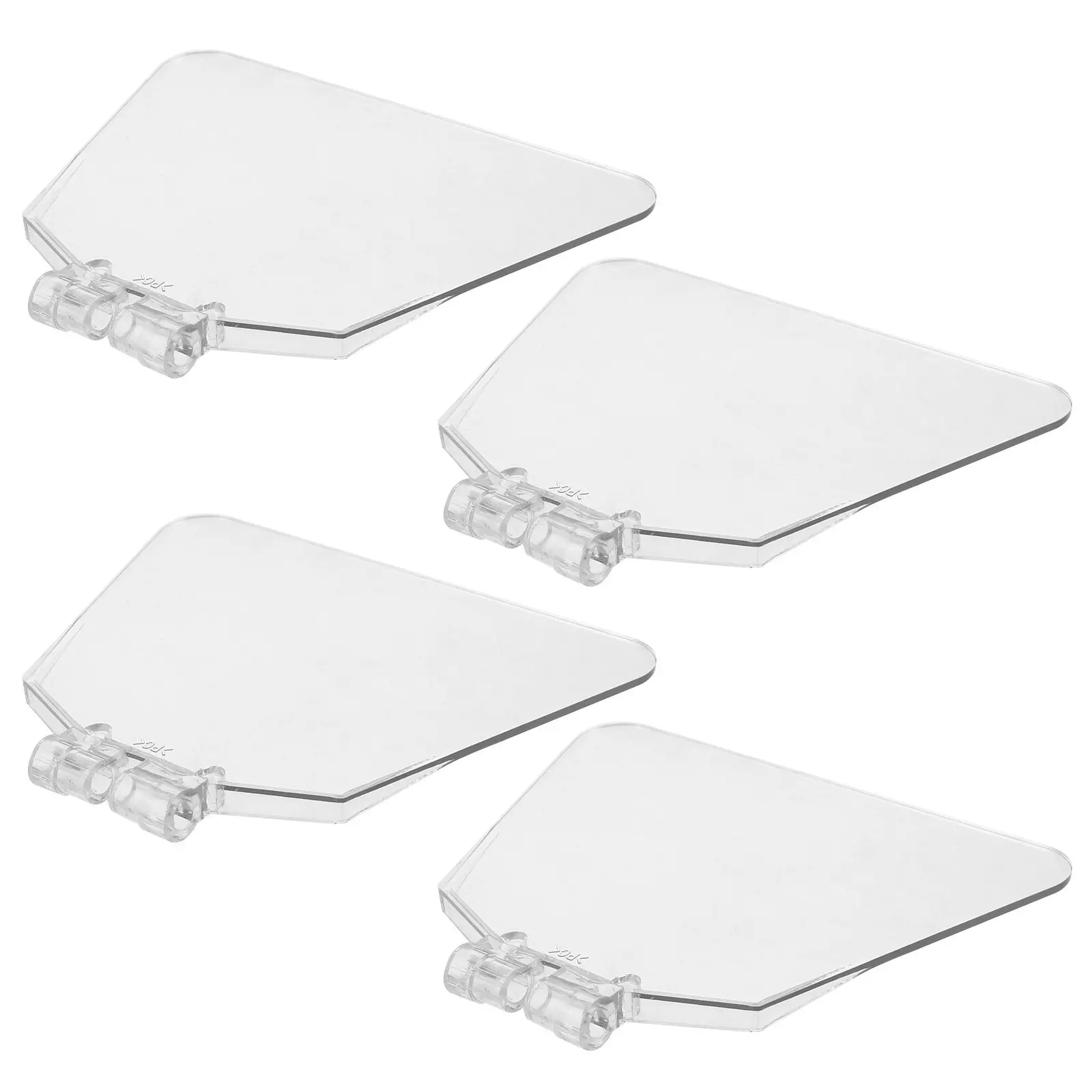 Bench Grinder Eye Shields 4 Pack Clear Safety Guards for Spark Debris Protection Replacement Parts