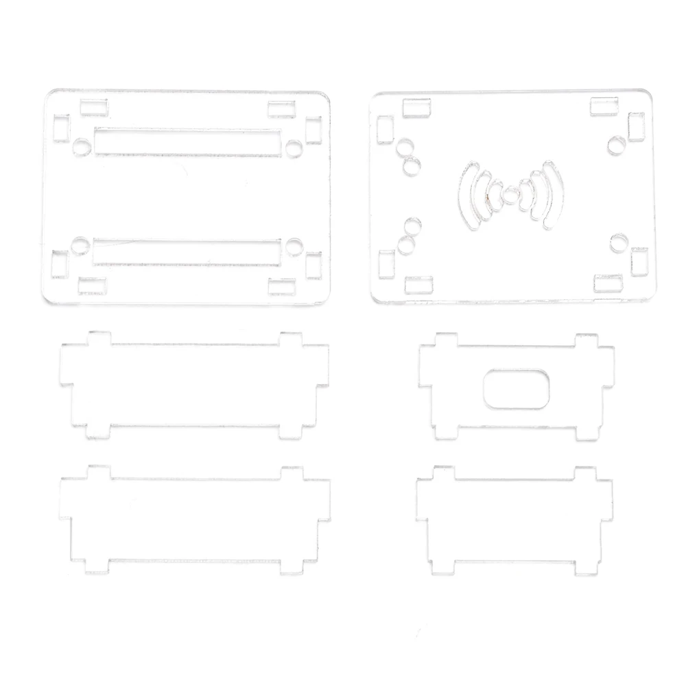 개발 보드 보호 케이스, 투명 쉘 DIY 키트, 데모 보드 액세서리, ESP8266 CP2102 / ESP8266 CH340G
