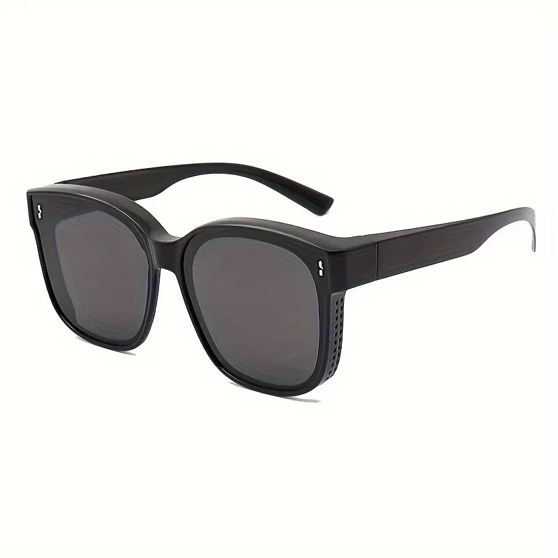 Polarisierte, blendfreie Modebrille für Damen und Herren. Modische Passform über Brille zum Fahren, Strand und Reisen – Detail 5