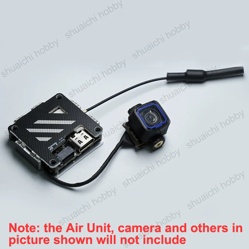 1Set FPV Drone Air Unit Videoübertragung Wärmeableitung Kit mit 14 bis 19 Kamera Adapter Modifikation Gehäuse für DJI O4 Lite