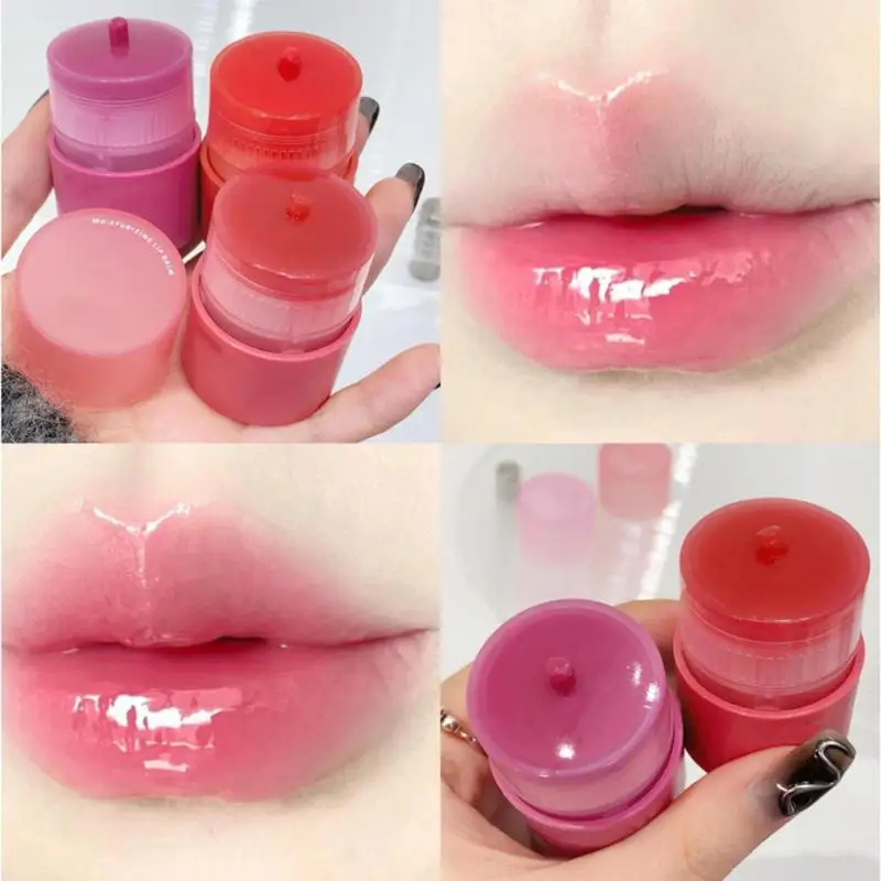 New Jelly Powder rossetto Stick fard idratante Stick Long Lasting Brighten Facial Contour Rouge Makeup Jelly lip balm