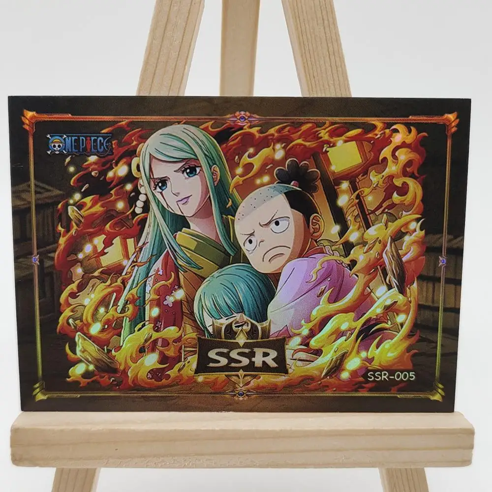 Anime ONE PIECE SSR UR series collection card Shirahoshi Kozuki Toki Vinsmoke Reiju Christmas birthday gift Entertainment toys