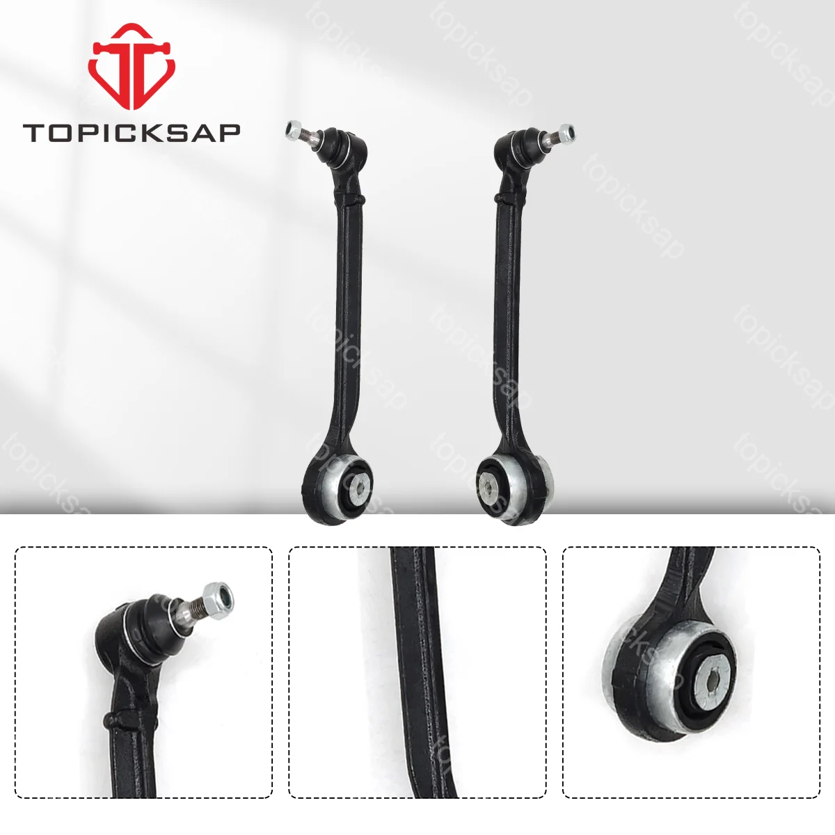 TOPICKSAP Front Lower Forward Control Arms for Chrysler 300C RWD Dodge Charger 2011 2012 2013 - 2020 4670508AE 4670509AE