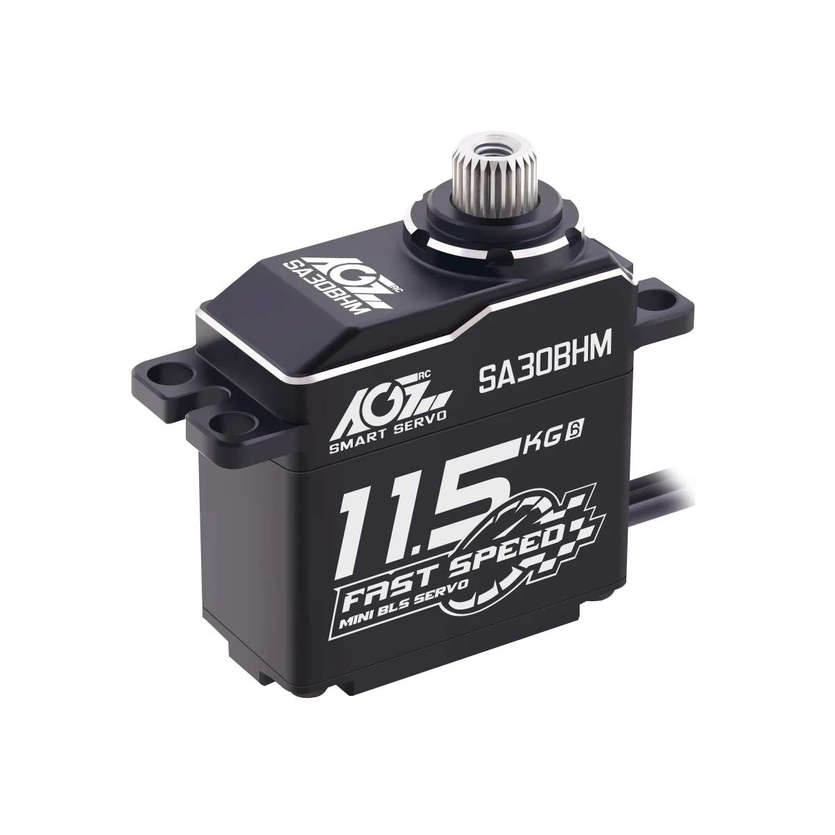 

AGFRC SA30BHM 11.5KG HV High Speed Programmable Motor Brushless Mini Smart Steering RC Servo for 1/12 1/16 RC Car Rock Crawler