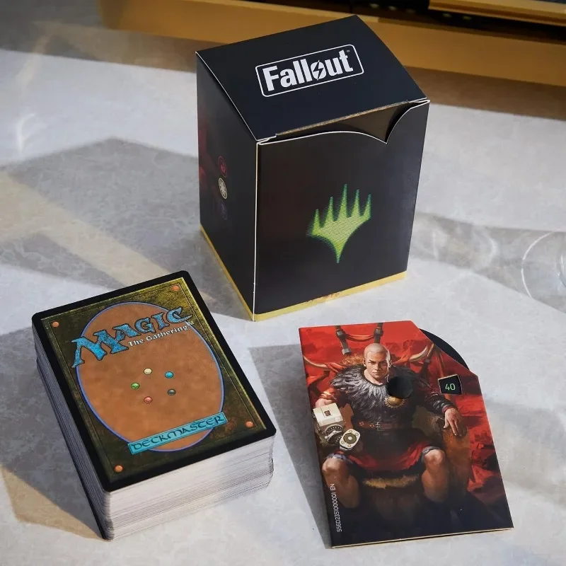 Original Magic The Gathering Fallout Card Commander Deck Bundle English Collection Trading Cards Children Birthday Gifts