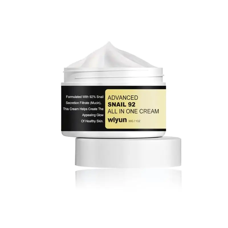 Crema Reafirmante de Caracol, Repara la Piel Dañada, Crema Facial Lifting, Reduce las Líneas Finas, Nutre, Reafirma, Crema Facial con Colágeno, Ilumina la Piel