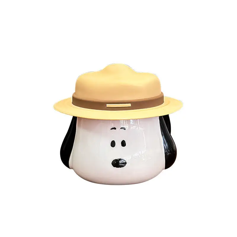 Cute Snoopy Ceramic Mug High Aesthetic Water Cup Coffee Milk Cup Fashion Drinkware for Birthday Gift Souvenir Present Daily Use
