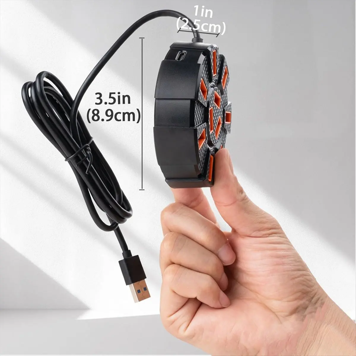 

Stable- 10 Ports USB Hub Multiport USB 3.0 Hub Splitter, USB Adapter Extender for Laptop, Desktop, PC, Car, Game Console