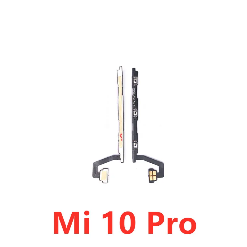 For Xiaomi Mi 11 Lite Ultra Note 10 10T Pro Poco X3 M3 Power on off Mute Switch Control Key Volume Button Ribbon Flex Cable