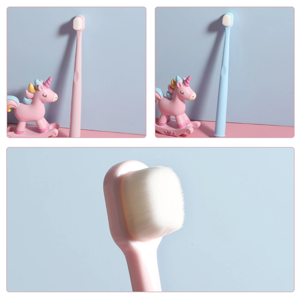 

6Pcs Toothbrushes Bulk Pack Soft Bristle Wear-Resistant Toothbrush Ergonomic Handle Portable for Family Travel