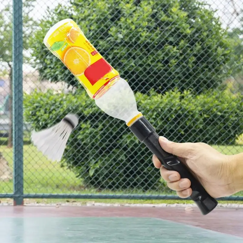 Badminton Practice Handle Portable Badminton Trainer Easy Setup Badminton Supplies Precision Badminton Tool For Badminton