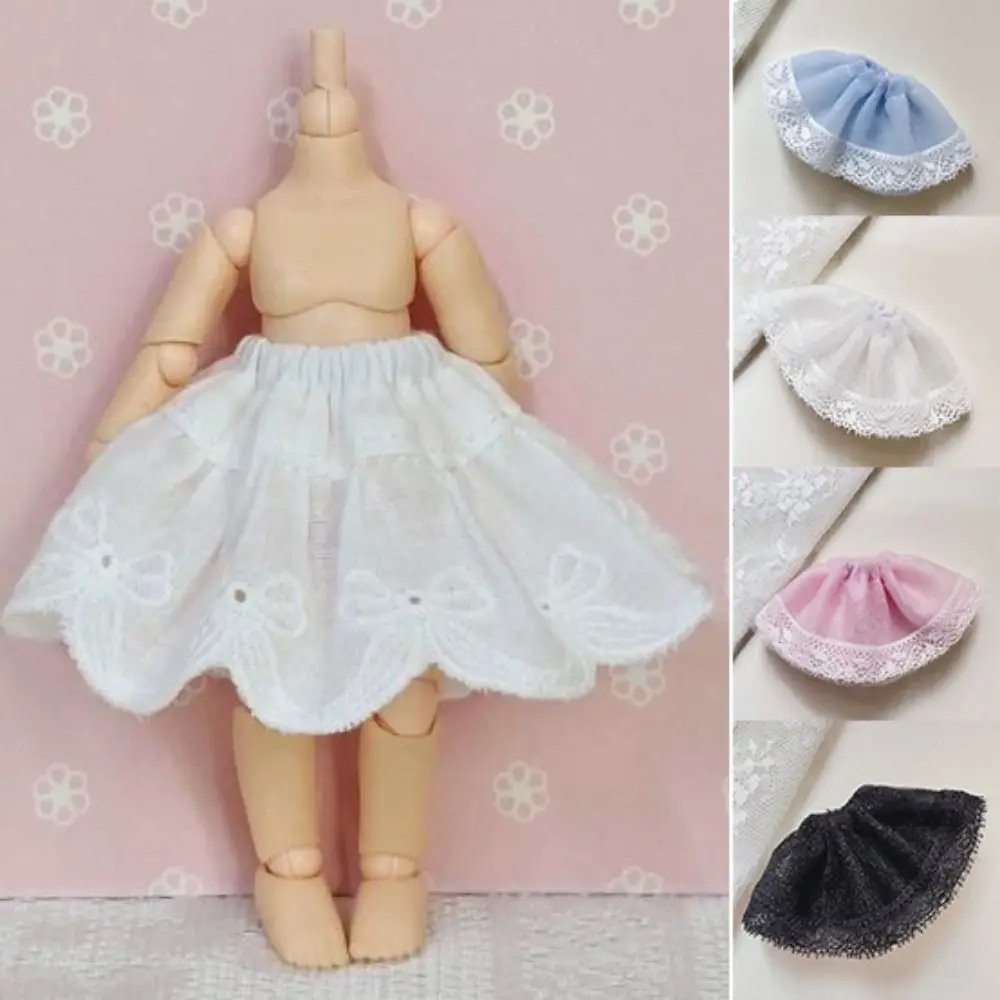 New Multistyles Mesh Underskirt Mesh Thickened Multiple Layers Skirt Double-sided Canopy Skirt ob11/ymy/p9 Dolls