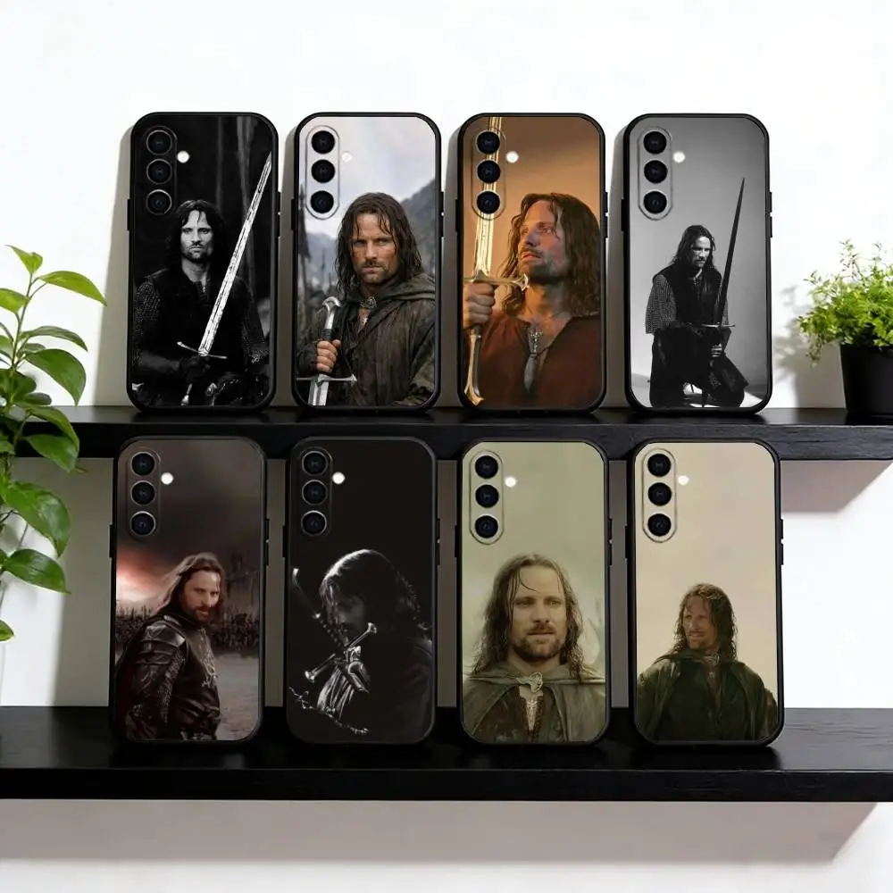 

A-Aragorn II Phone Case For Samsung Galaxy A73,A72,A71,A70,A53,A52,A51,Soft Silicone Black Cover