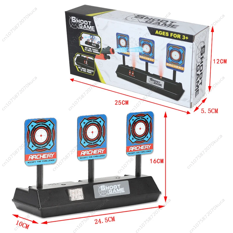 전자 득점 타겟 전기 다트 타겟, 모바일 자동 반환 소프트 총알 총, 야외 연습 사격 전투