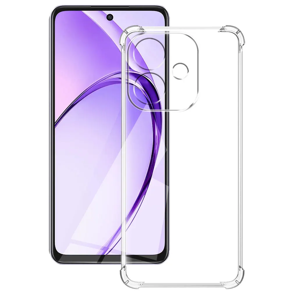 For Oppo A3 5G /A3 4G Case Shockproof Airbag Phone Case For OPPO A3X A 3X 5G Clear Silicone Soft Coque For Oppo A3 A3X Cover