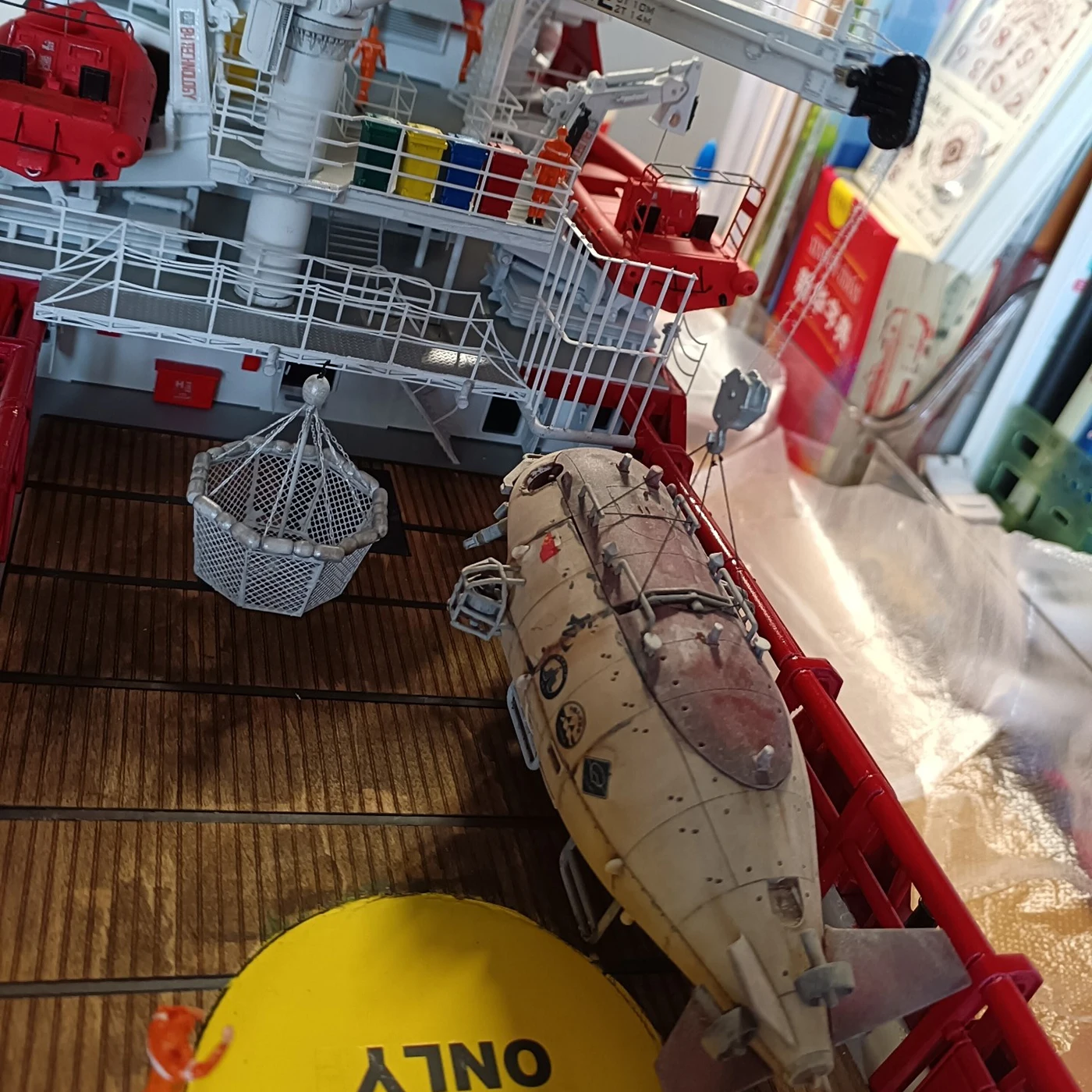 1/72 RC Boat 69cm Simulation FAB Advanced Rescue Remote Control Boat Dual Motor RC Boat Model Kit Adult Toy Gift