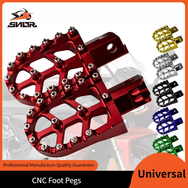 

SNOR CNC мотоциклетные подножки монтажный кронштейн педали модернизированный кронштейн для KTM HONDA SUZUKI YAMAHA KAWASAKI GASGAS универсальный