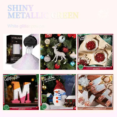 80 ग्राम होलोग्राफिक अल्ट्रा-फाइन ग्लिटर पाउडर - रेज़िन आर्ट, नेल डिज़ाइन, बॉडी मेकअप, हेयर स्टाइलिंग, टम्बलर और के लिए झिलमिलाती चमक 6 best sales चमकदार पाउडर - №4