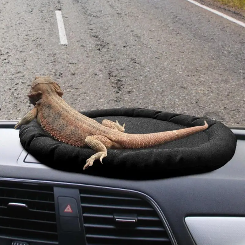 Reptile Hammock Portable Comfortable Lizard Pad Bearded Dragon Supplies Lightweight Reptile Bed With Strong Suction Cup For