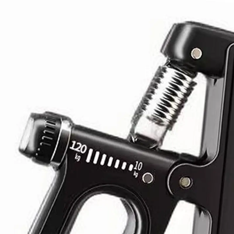 CGDS-Electronic Counting Grip Automatic Counting Grip 10Kg-120Kg Adjustment Hand Gripper Black+Gray