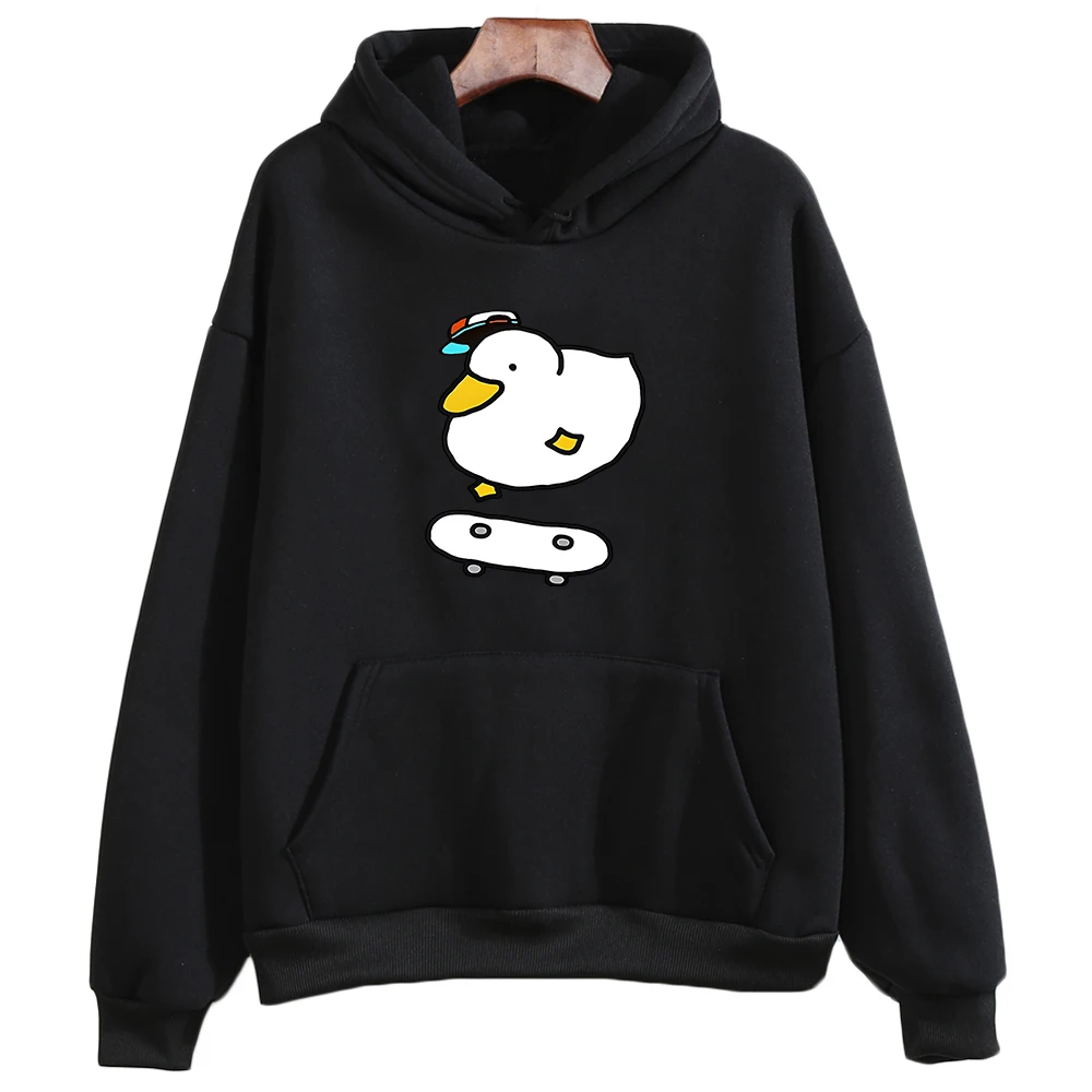 Shuba Ente Hoodie Anime Hololive Winter Frauen Herbst Unisex Sweatshirt Harajuku Sudaderas Koreanische Mode Grafik Pullover Drucken