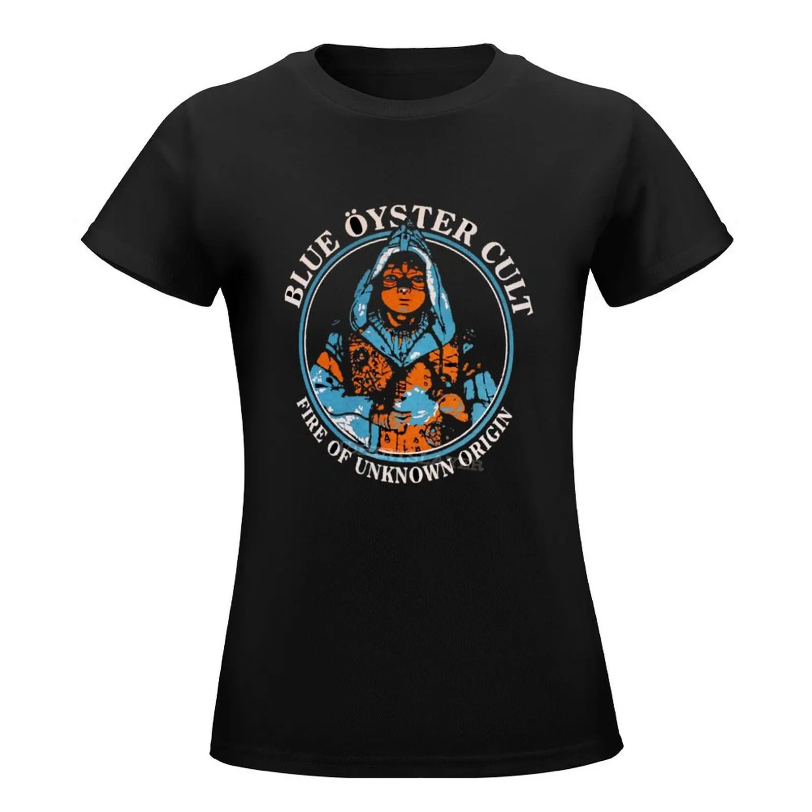 blue oyster cult 1 (3) T-Shirt vintage clothes summer clothes summer clothes for Women