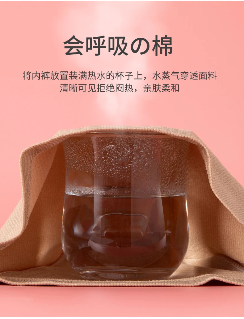 Professional Girl Ballet Dance Beige Mid Rise Briefs Waist Panty Women Dancing Panties Underpants Underwear