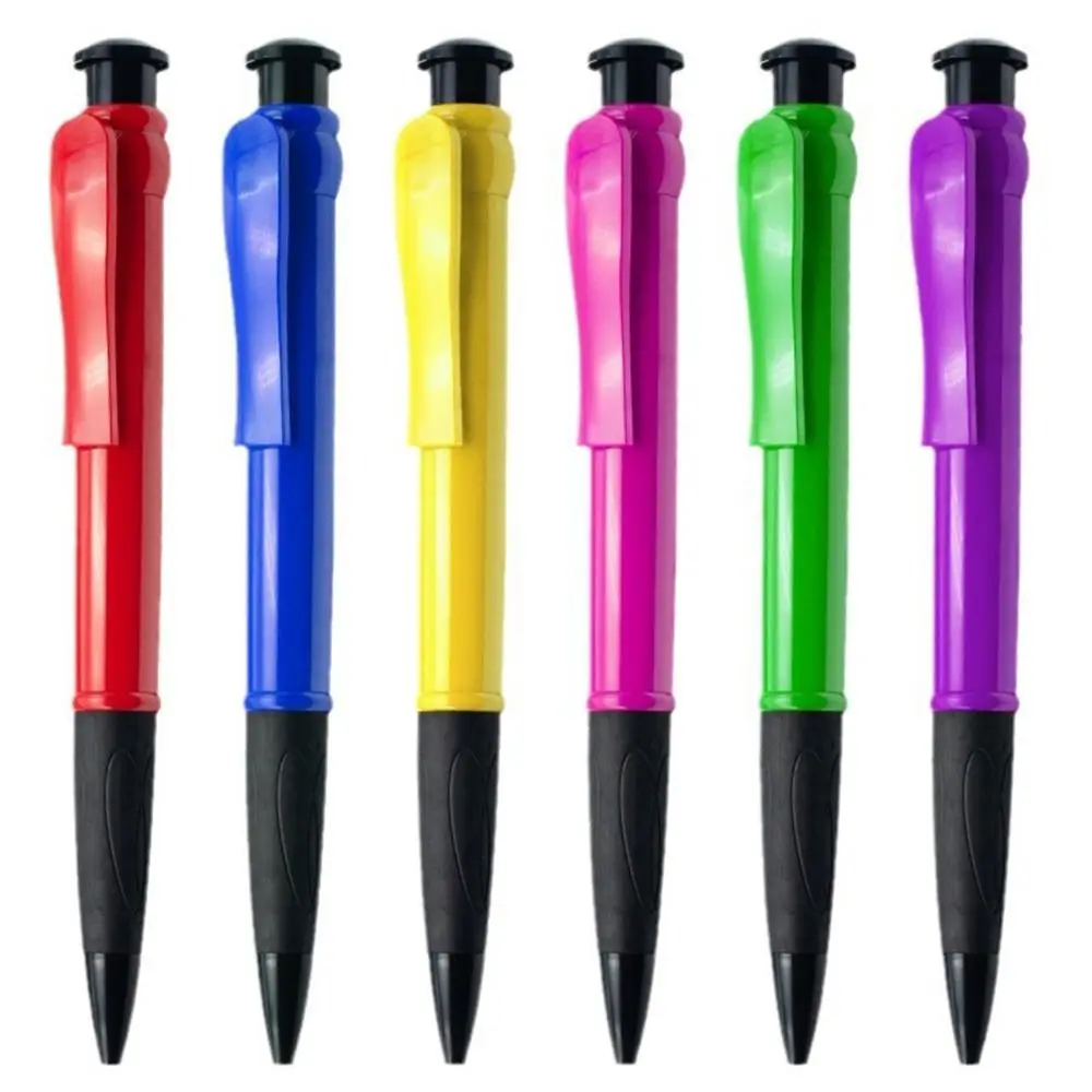 

New Plastic Big Ballpoint Pen Fun Gift Novelty Toy Oversize Writting Pen Large Props Toys Huge Neutral Pen Stationery