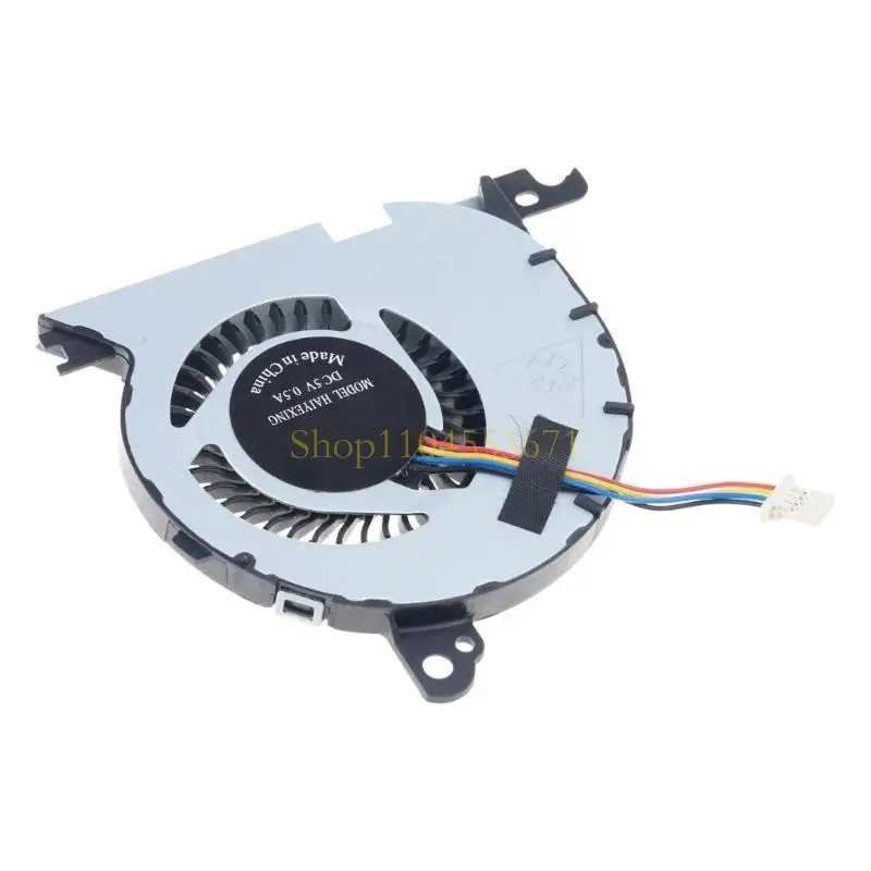 БЕСПЛАТНЫЙ ПРОДАВС 1PC ЦП Охлаждающий вентилятор для ноутбука для 5V 0,4A 4PIN RADIATOR для E7
