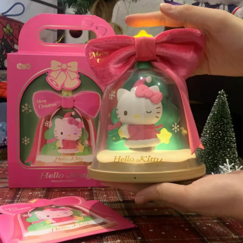 Sanrio Hellokitty Christmas Ornament Light Series Desktop Ornaments Third Gear Christmas Halloween Creative And Practical Gift