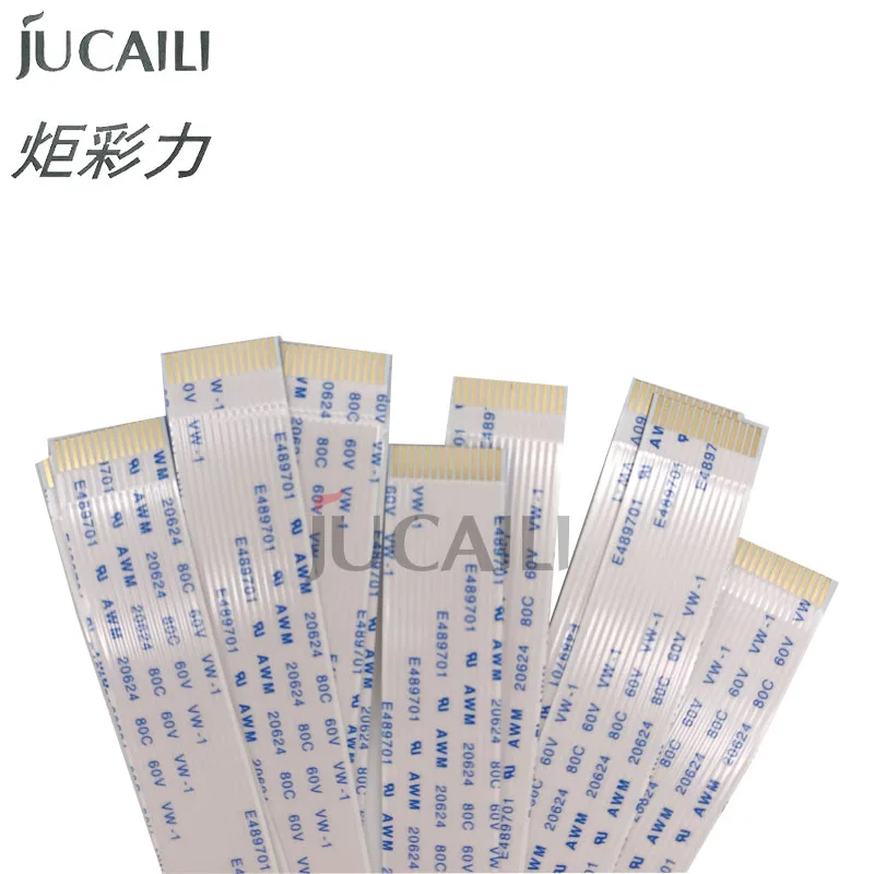 Jucaili  14 pins I3200 printhead cable for Epson 4720/I3200 for Solvent UV flatbed printer print head FFCdata cable