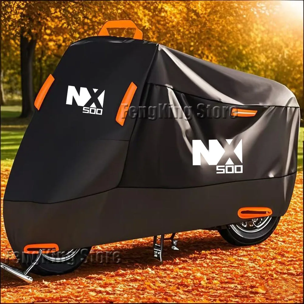 

Motorcycle Cover UV Protection Dust Snow Outdoor Motorcycle Waterproof Cover For HONDA NX400 NX500 NX 400 NX 500 2024-2025