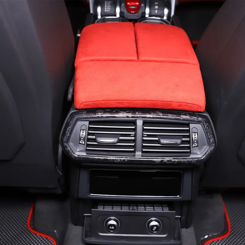 Car Interior Armrest Rear Air Conditioner Vent Outlet Frame Decoration Cover Trim For Lamborghini URUS 2018-2023 Car Accessories