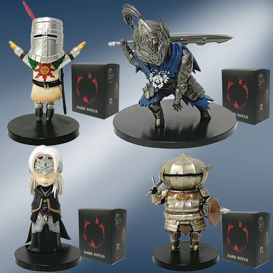 Figura de acción de Anime Dark Souls versión Q, Solaire Artorias Ornstein Fire Keeper, muñeca de Anime, modelo de juguete para regalos de niño