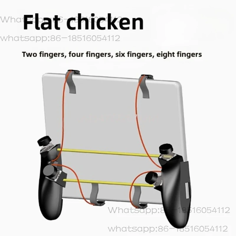 Tablet Specific Physical Six Finger Chicken Eating 6 Finger 8 Finger Auxiliary Game Controller